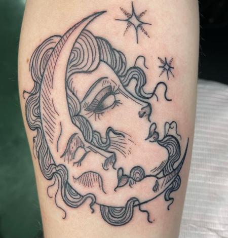 tattoos/ - Moon lady - 144273